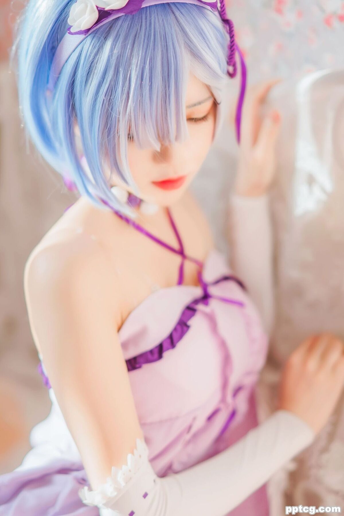 桜桃喵 蕾姆小睡裙