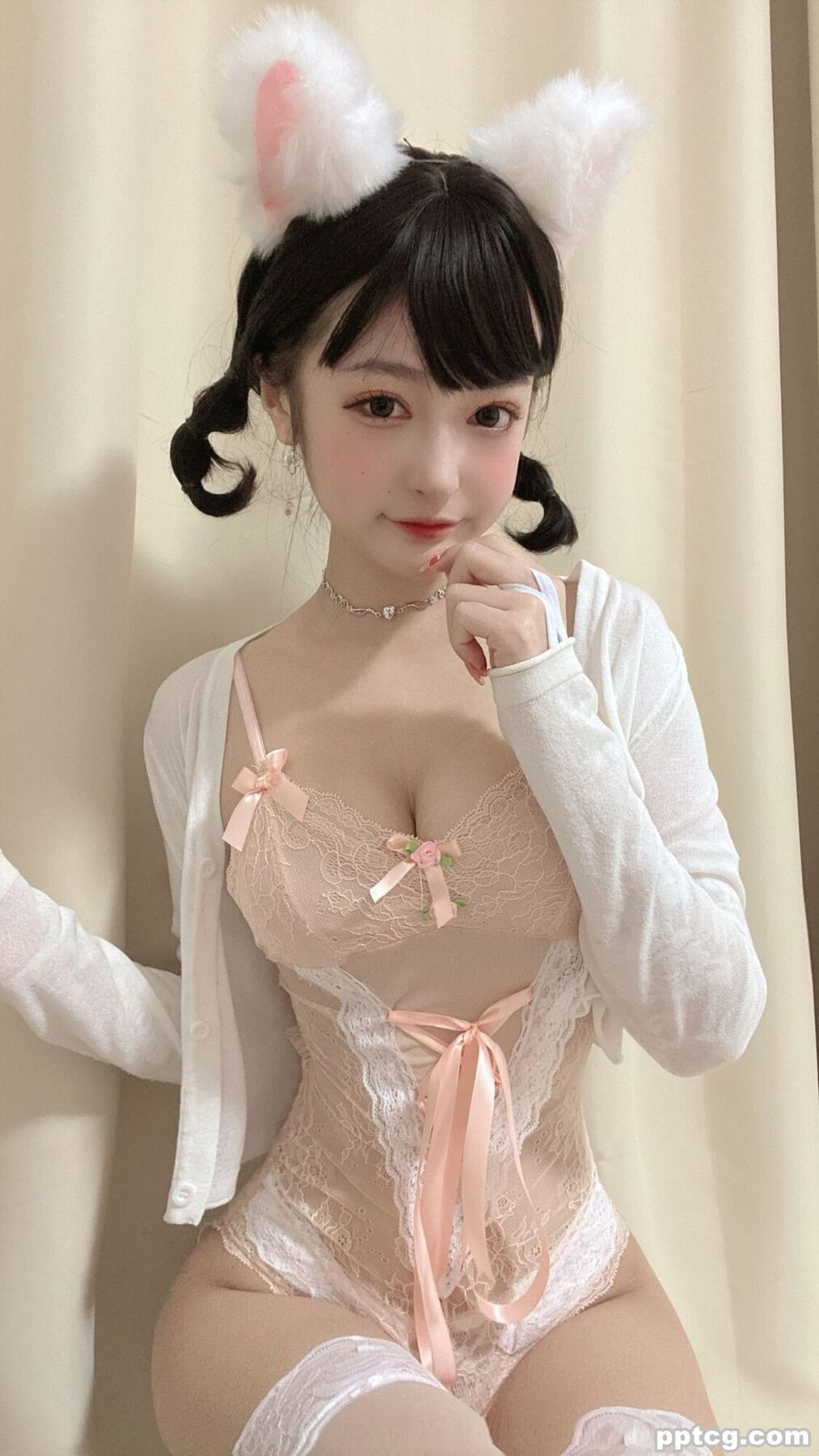 佳佳好难啊 法式猫耳娘-奈奈COS 佳佳好难啊 法式猫耳娘