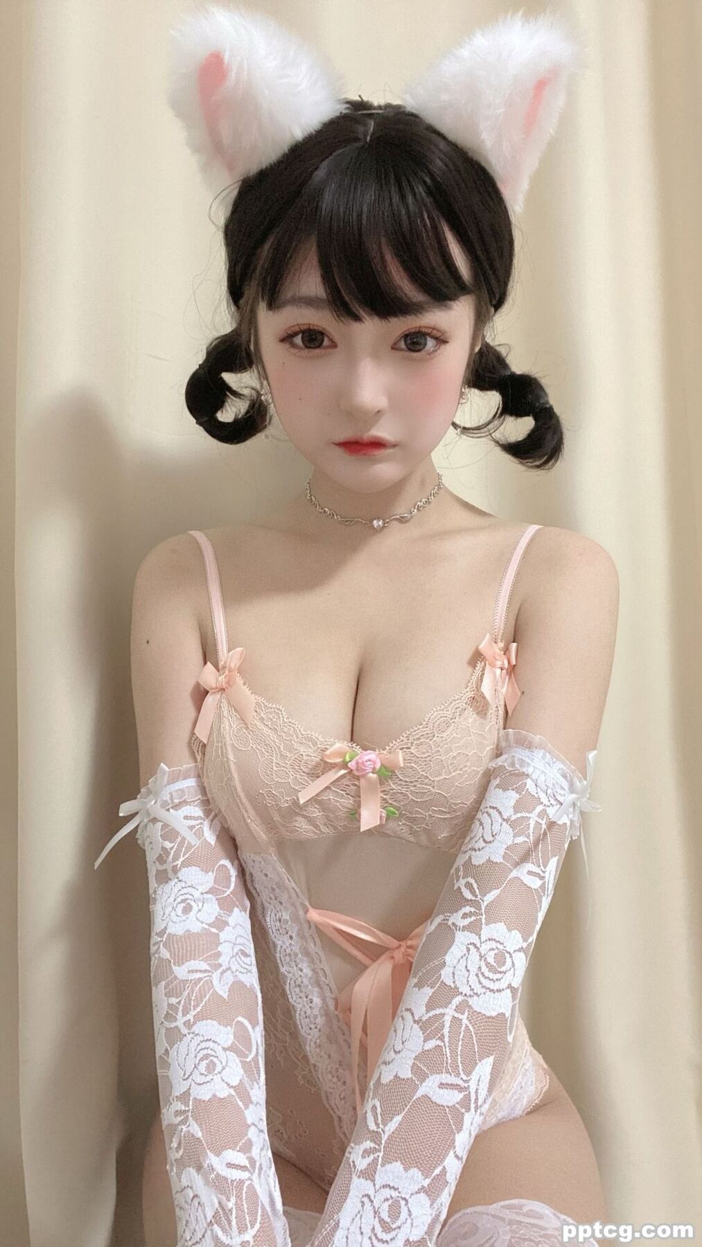 佳佳好难啊 法式猫耳娘-奈奈COS 佳佳好难啊 法式猫耳娘