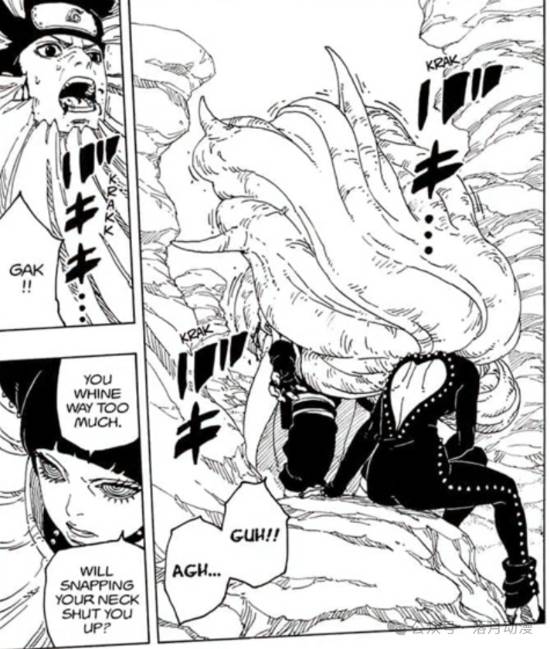 《博人传》漫画最新话:佐良娜发动万花筒写轮眼 -皮皮兔动漫
