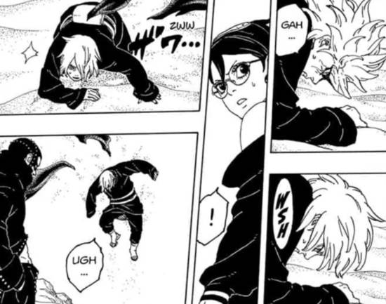 《博人传》漫画最新话：佐良娜发动万花筒写轮眼 ​​​