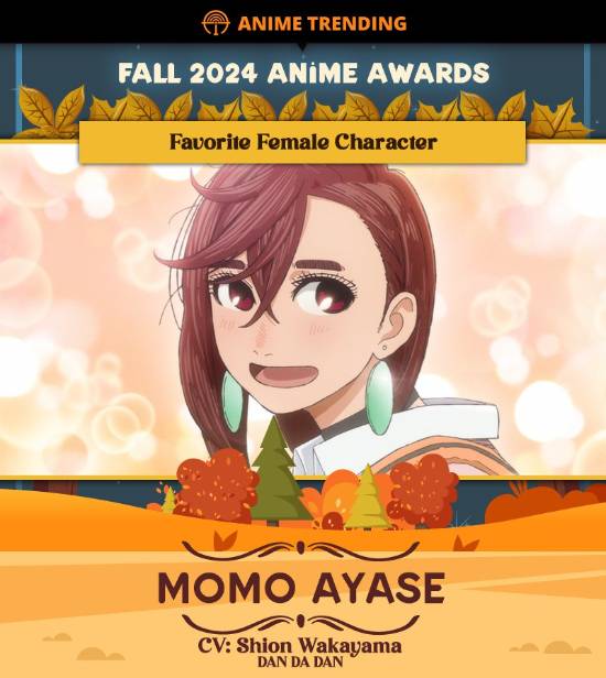 Anime Trending 2024秋季奖动画榜 《当哒当》屠榜