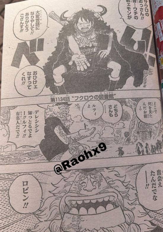 《海贼王》1134话情报：侵入者出现 戴兜帽的香克斯-皮皮兔动漫