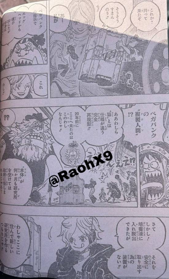 《海贼王》1134话情报:侵入者出现 戴兜帽的香克斯