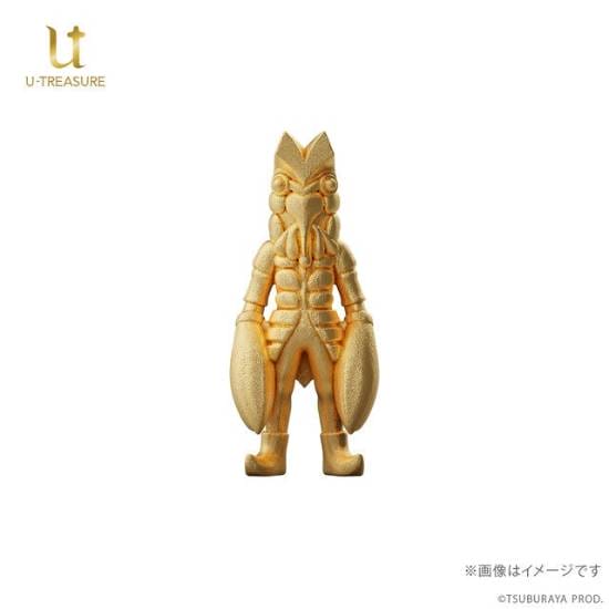《奥特曼》人气反派推出纯金迷你手办 售价3377元