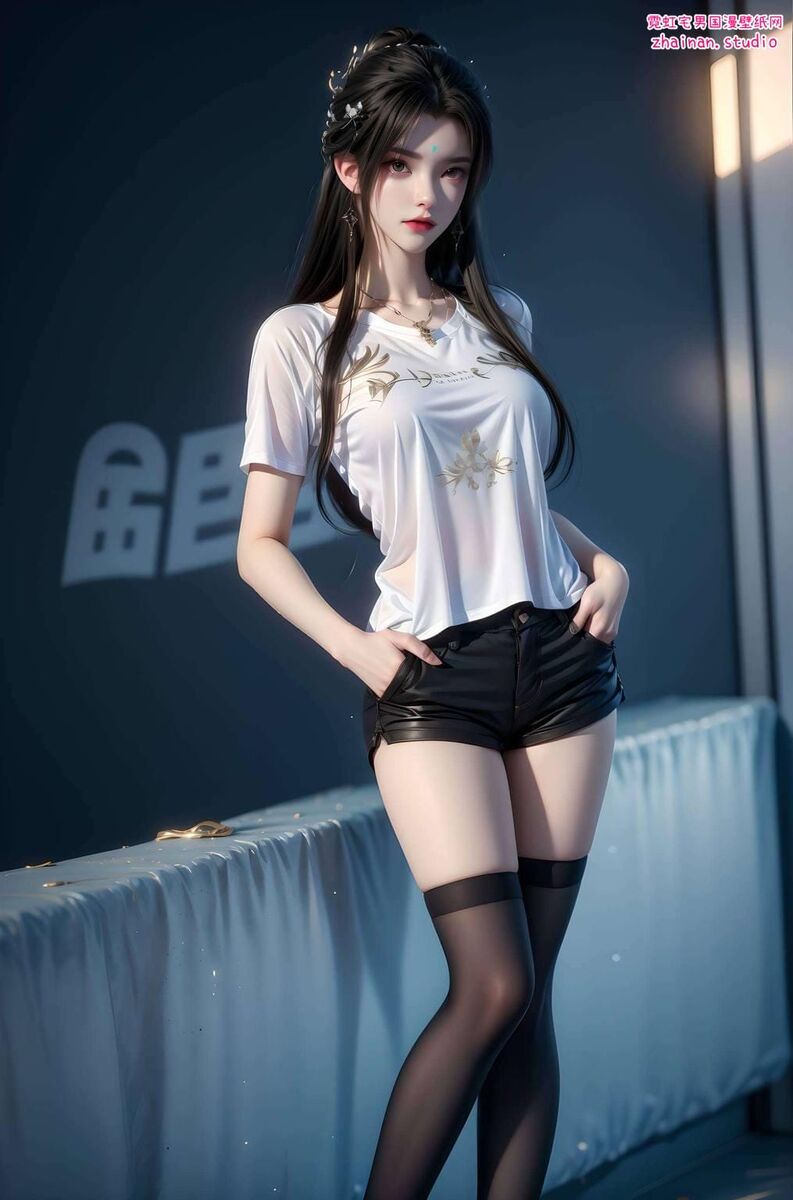 月婵清漪高清壁纸动态:ai绘画角色笑容素材动漫壁纸安卓艺术壁纸