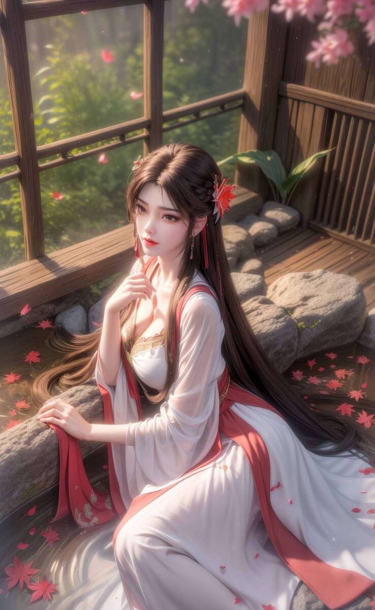 石昊亲火灵儿壁纸：AI绘画全屏姿势素材免费秀