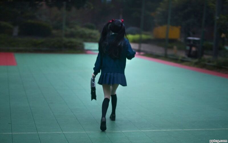 鹿八岁 少女的悸动XJK双马尾