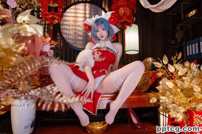 清水由乃 柴郡 新春 旗袍-奈奈COS 清水由乃 柴郡 新春 旗袍