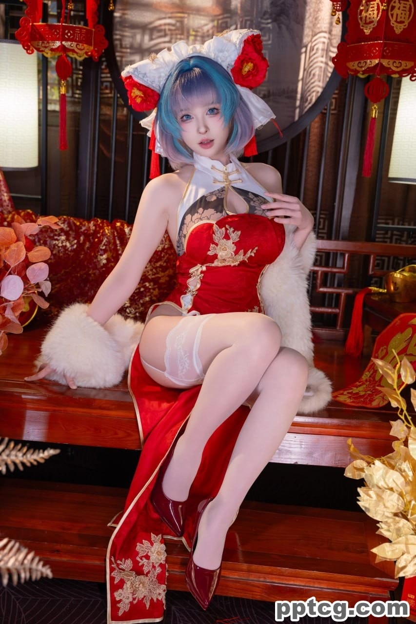 清水由乃 柴郡 新春 旗袍-奈奈COS 清水由乃 柴郡 新春 旗袍