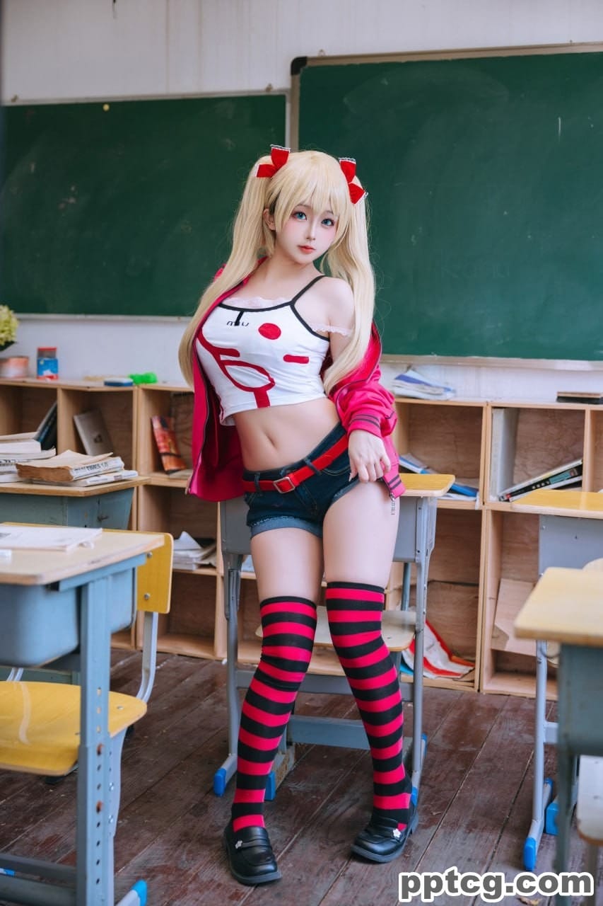 日奈娇 鬼父 秋月爱莉 COS写真套图-皮皮兔动漫