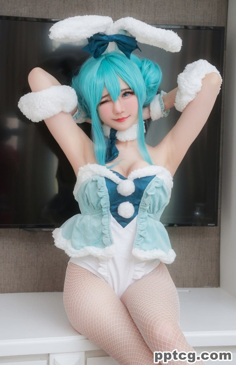 Sally Dorasnow 雪未来 Miku bunnygirl-奈奈COS Sally Dorasnow 雪未来 Miku bunnygirl