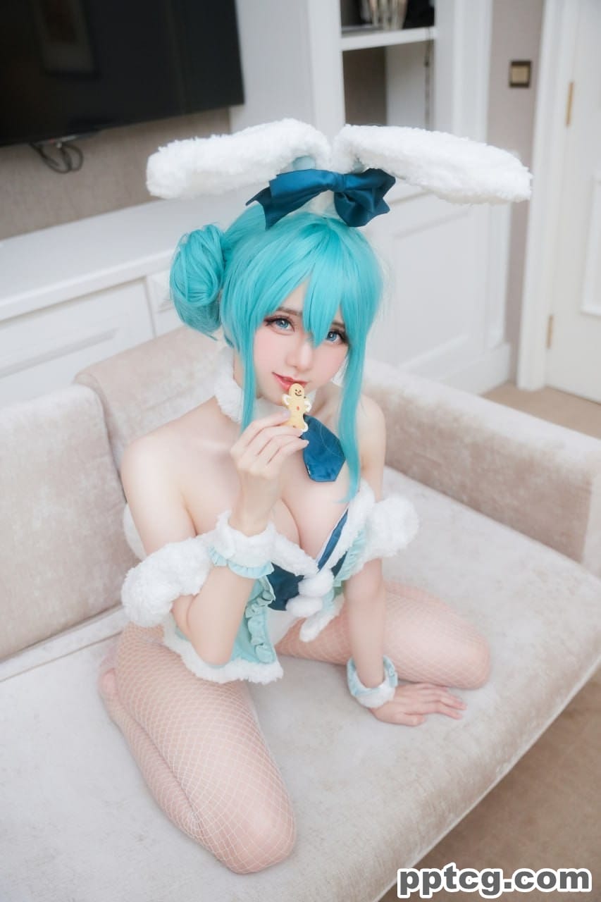 Sally Dorasnow 雪未来 Miku bunnygirl-奈奈COS Sally Dorasnow 雪未来 Miku bunnygirl