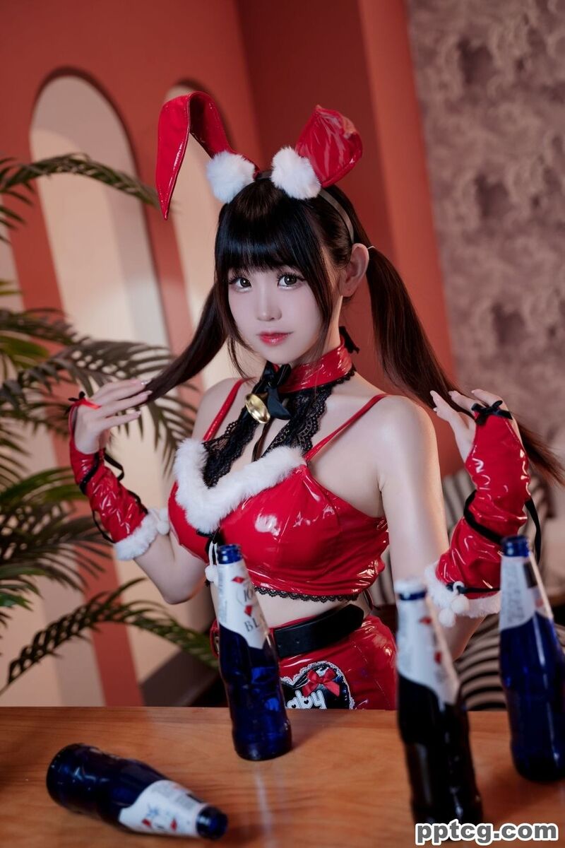 miko酱ww 圣诞兔兔-奈奈COS miko酱ww 圣诞兔兔