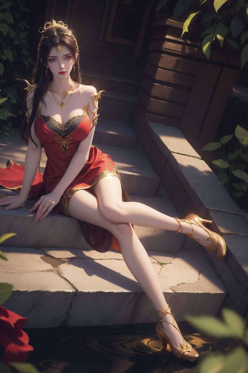 斗破苍穹彩鳞官方壁纸:ai绘画全屏各种姿势素材完美像素平板简洁壁纸