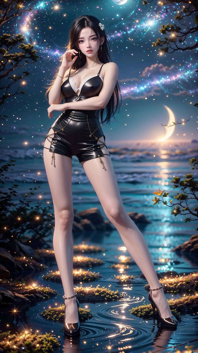 石昊与月婵高清壁纸:国漫女主AI绘画与古风表情素材精选