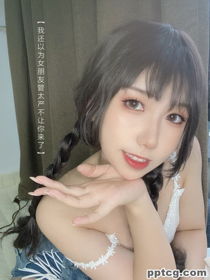 芋圆侑子 茶艺小姐 COS写真套图-皮皮兔动漫