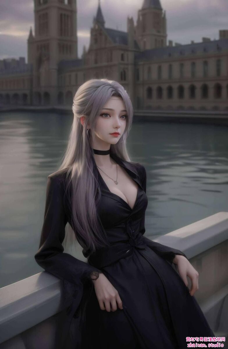 云韵锁屏壁纸动态图片:超清晰AI绘画国漫女主精细角色Win10艺术壁纸