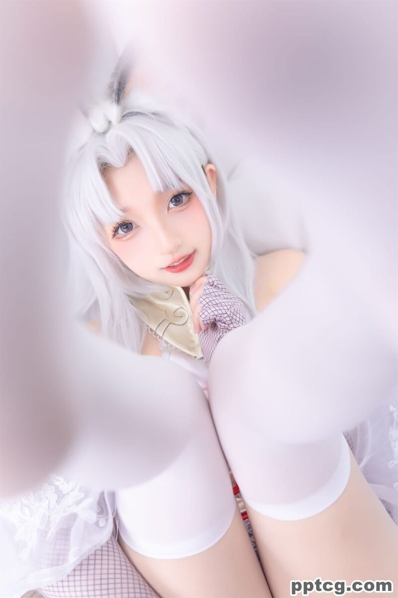 神楽坂真冬 白丝胡桃-奈奈COS 神楽坂真冬 白丝胡桃