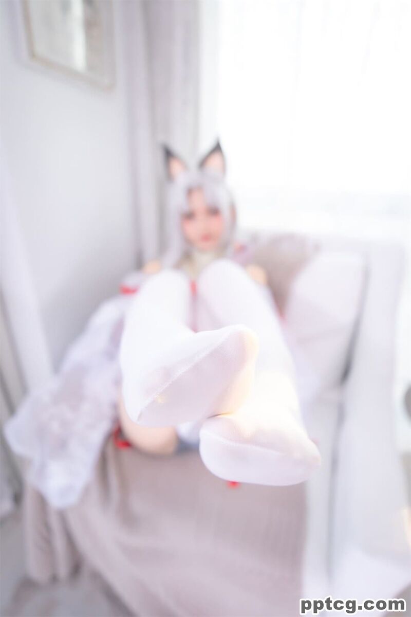 神楽坂真冬 白丝胡桃-奈奈COS 神楽坂真冬 白丝胡桃