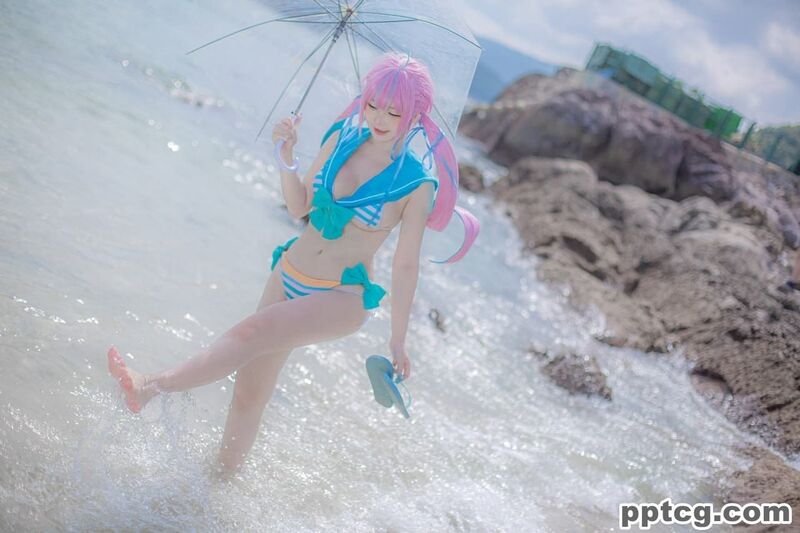 Takanashi Hanari Aqua-奈奈COS Takanashi Hanari Aqua