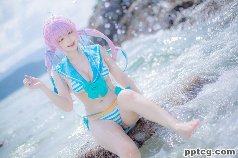 Takanashi Hanari Aqua-奈奈COS Takanashi Hanari Aqua