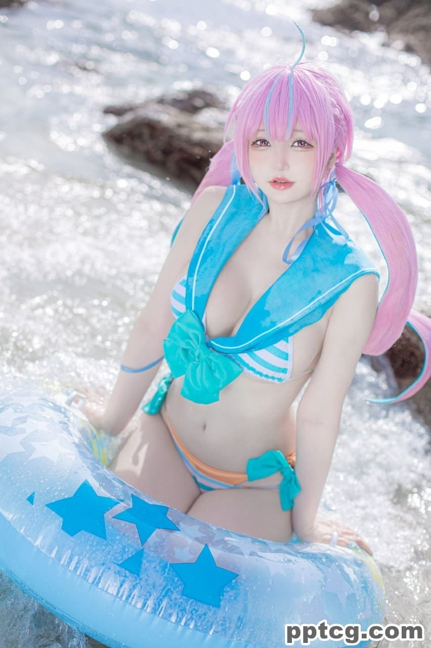 Takanashi Hanari Aqua-奈奈COS Takanashi Hanari Aqua