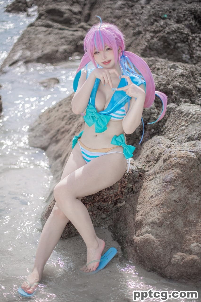 Takanashi Hanari Aqua-奈奈COS Takanashi Hanari Aqua