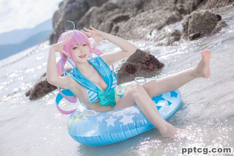 Takanashi Hanari Aqua-奈奈COS Takanashi Hanari Aqua