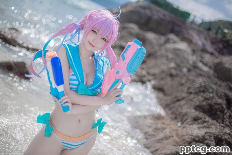 Takanashi Hanari Aqua-奈奈COS Takanashi Hanari Aqua