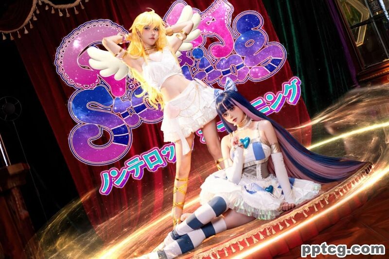 阿包也是兔娘 &苏苏苏Sofia 吊带袜天使-奈奈COS 阿包也是兔娘 &苏苏苏Sofia 吊带袜天使