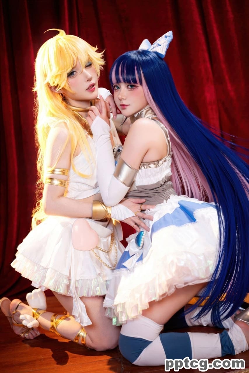 阿包也是兔娘 &苏苏苏Sofia 吊带袜天使-奈奈COS 阿包也是兔娘 &苏苏苏Sofia 吊带袜天使