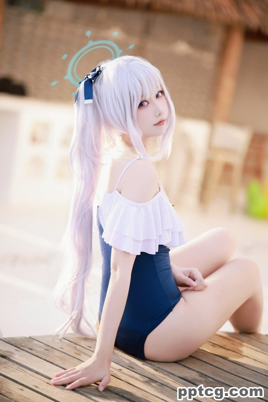 lunana 月雪ミヤコ-ブルーアーカイブ-奈奈COS lunana 月雪ミヤコ-ブルーアーカイブ
