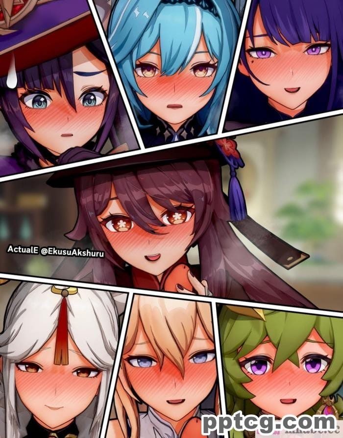[ActualE] Teyvat Girls Tekoki~ (Genshin Impact) [黎欧出资汉化][73P]