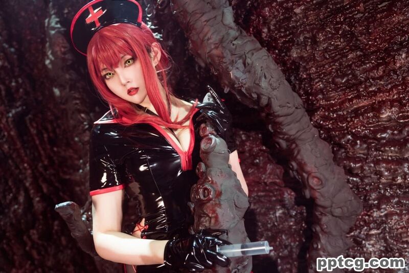 Natsuko夏夏子 玛奇玛护士-奈奈COS Natsuko夏夏子 玛奇玛护士