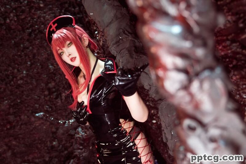 Natsuko夏夏子 玛奇玛护士-奈奈COS Natsuko夏夏子 玛奇玛护士