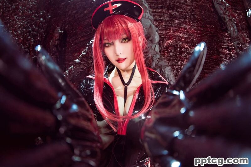 Natsuko夏夏子 玛奇玛护士-奈奈COS Natsuko夏夏子 玛奇玛护士