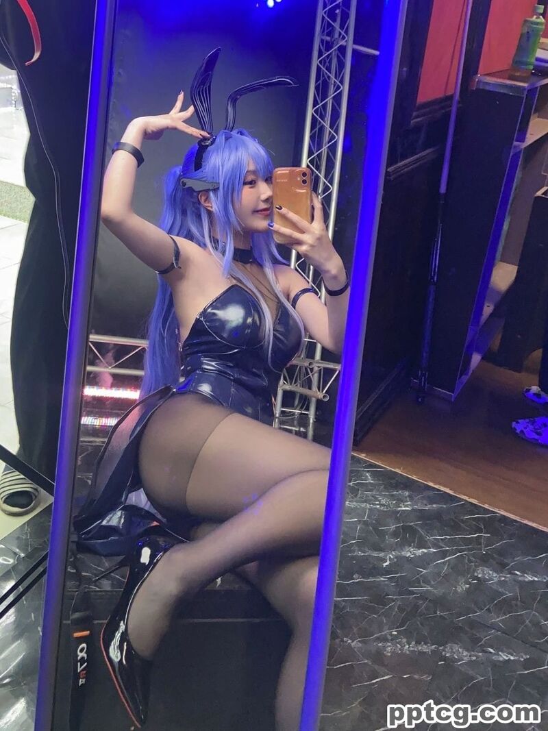 切切celia 花园兔女郎 COS写真图集-皮皮兔动漫