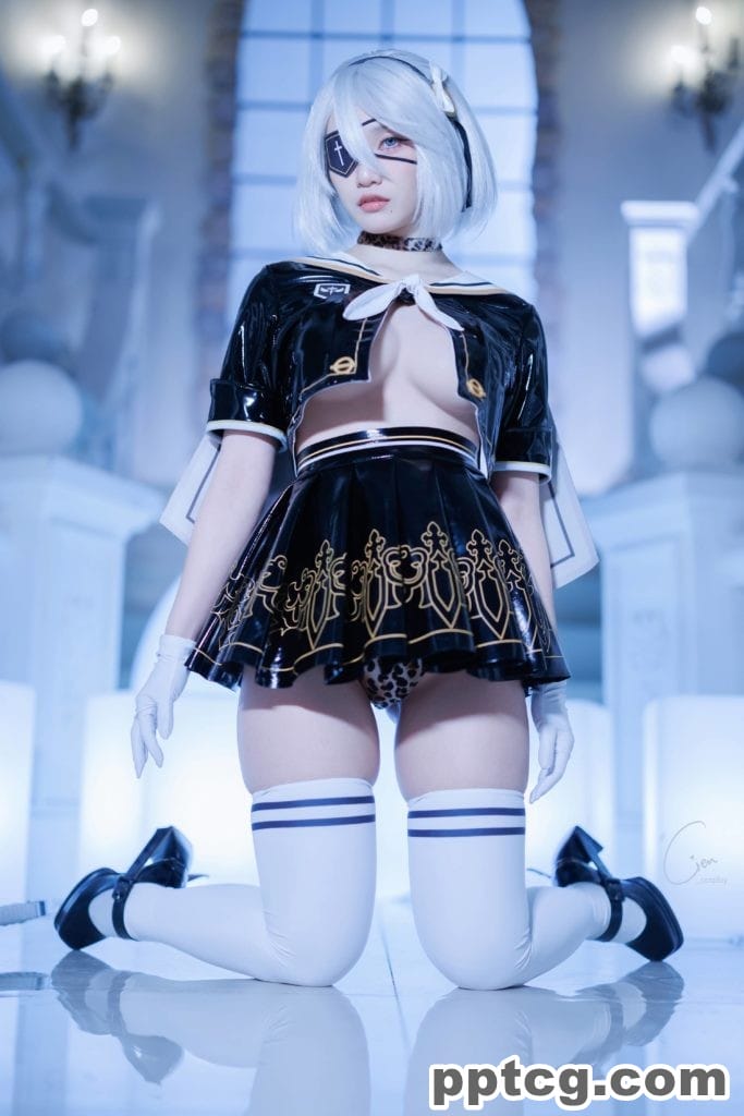 Cien 2B JK School Uniform NieR Automata-奈奈COS Cien 2B JK School Uniform NieR Automata