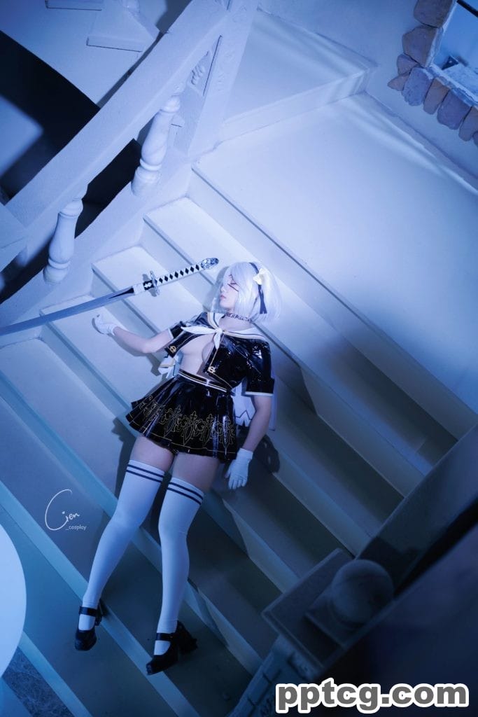 Cien 2B JK School Uniform NieR Automata-奈奈COS Cien 2B JK School Uniform NieR Automata