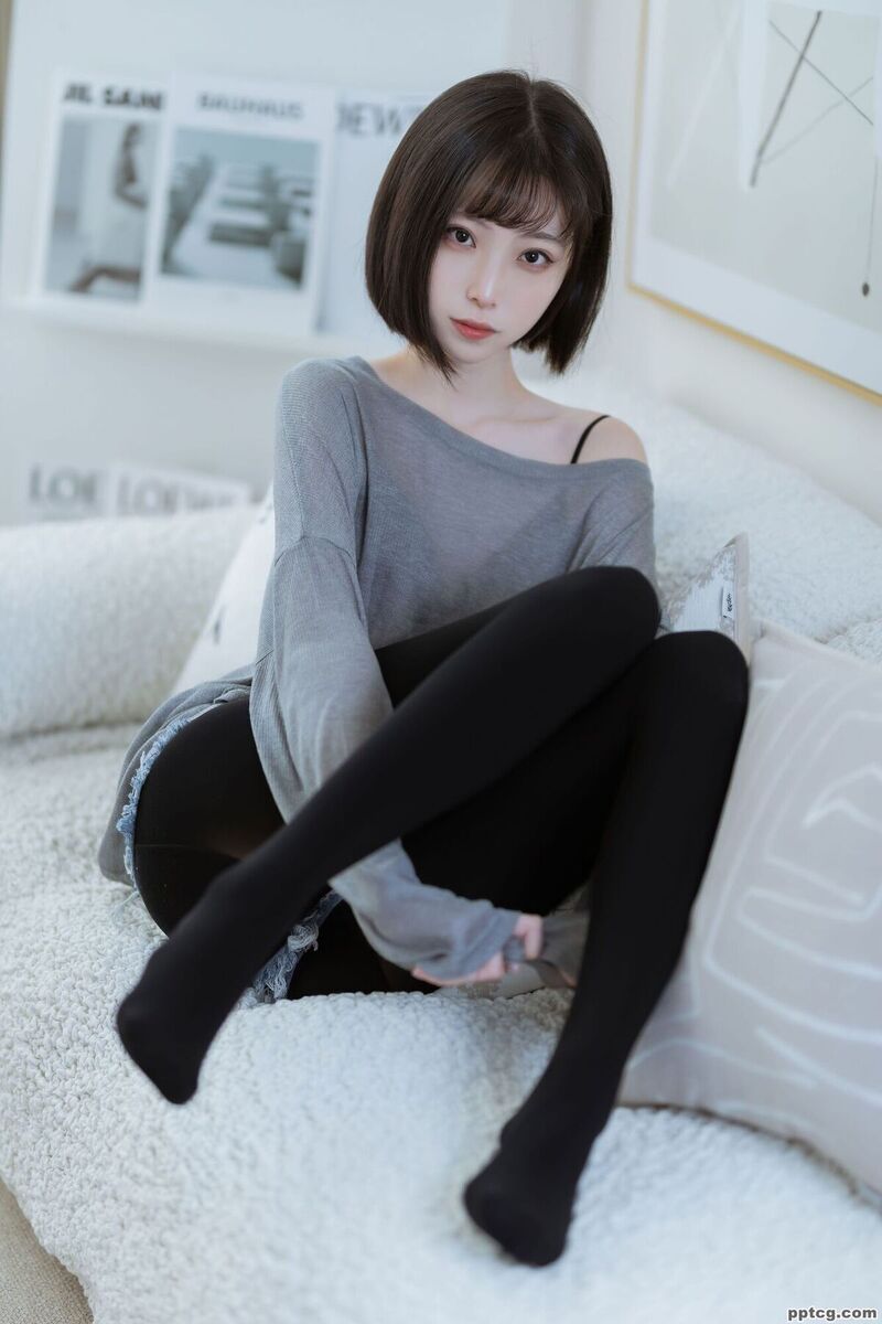 许岚LAN 半透毛衣