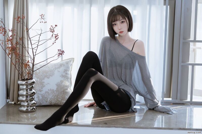 许岚LAN 半透毛衣