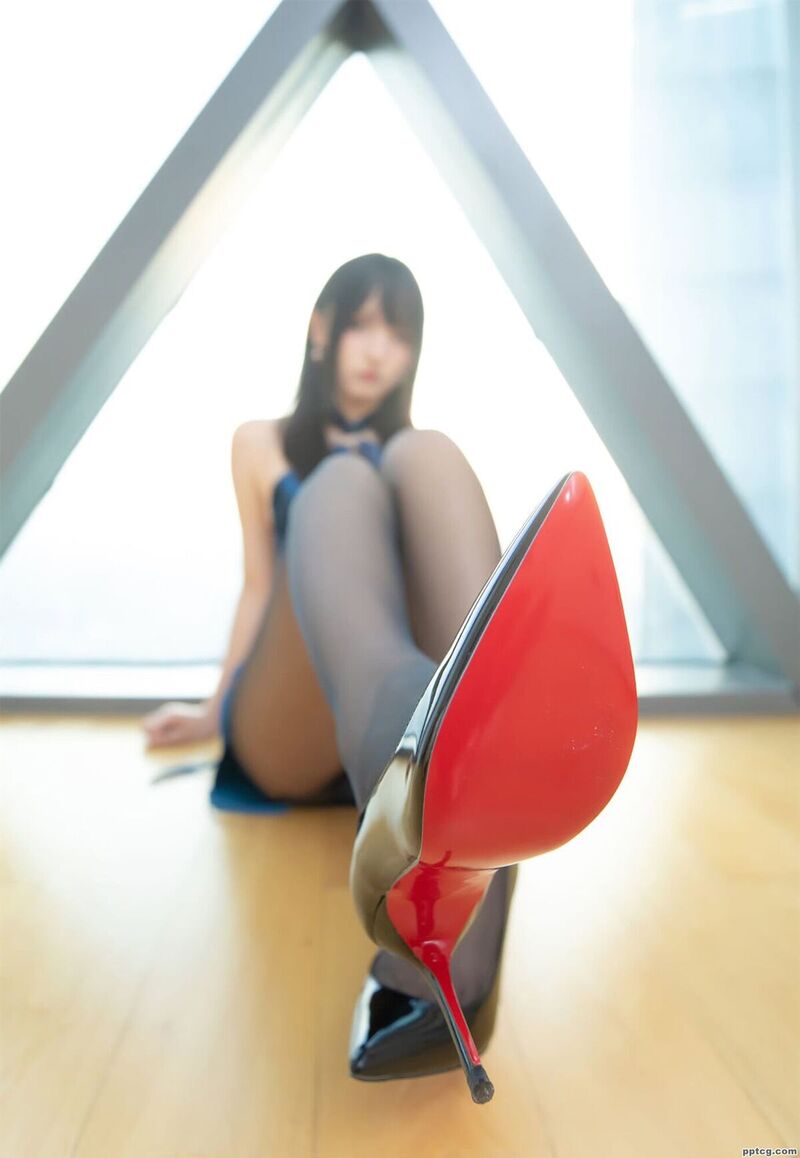 神楽坂真冬 蓝衣旗袍
