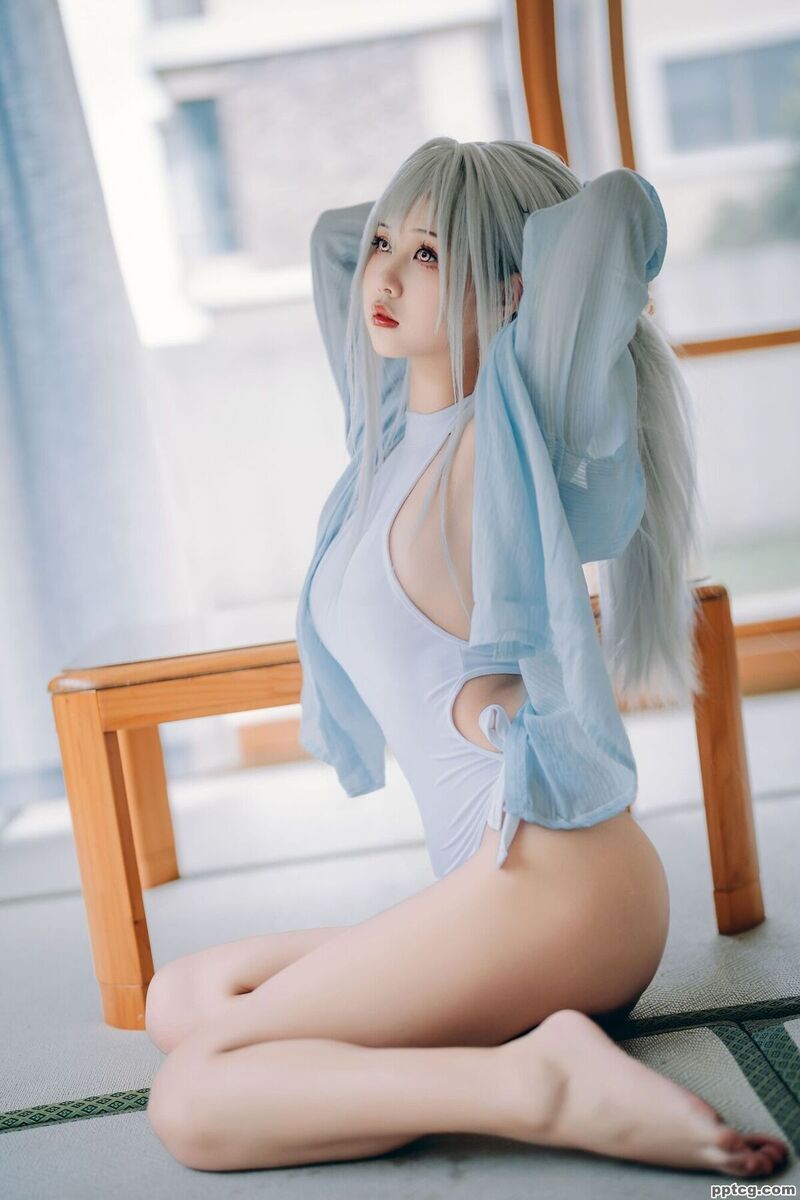 萌芽儿o0 白泳装-奈奈COS 萌芽儿o0 白泳装