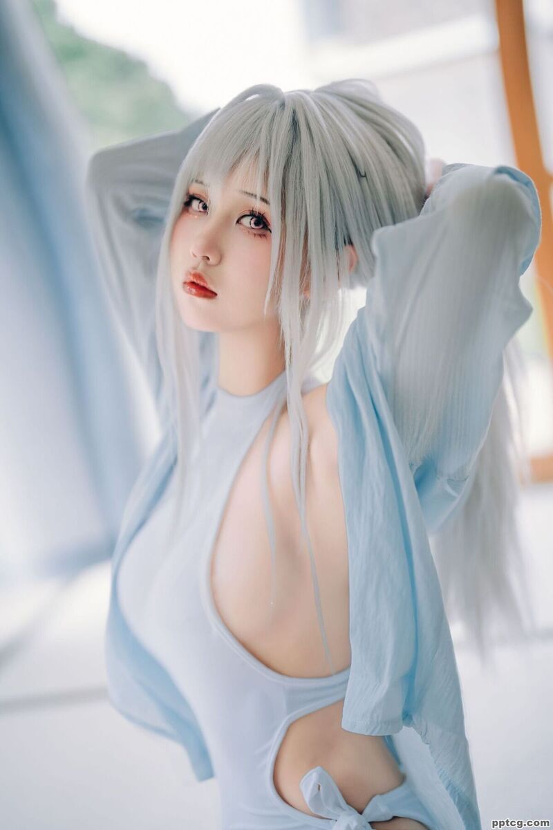 萌芽儿o0 白泳装-奈奈COS 萌芽儿o0 白泳装