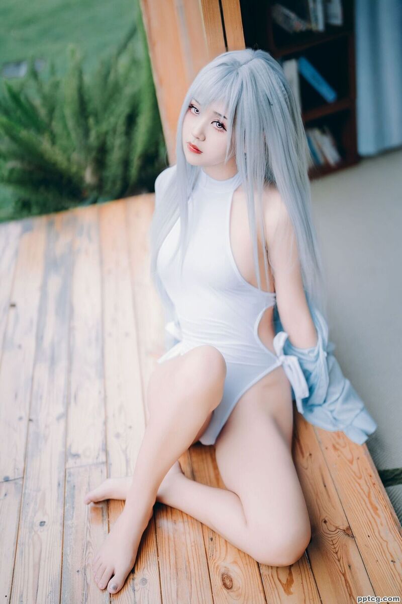 萌芽儿o0 白泳装-奈奈COS 萌芽儿o0 白泳装