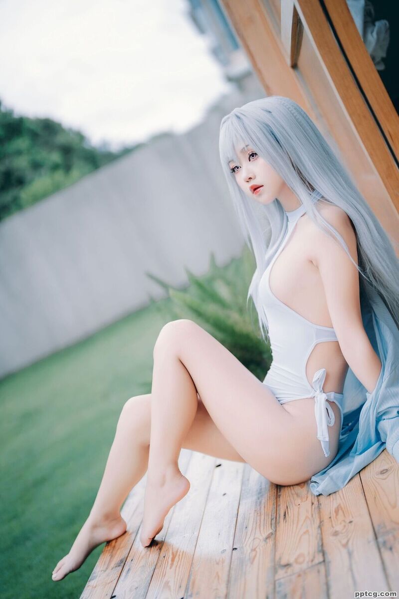 萌芽儿o0 白泳装-奈奈COS 萌芽儿o0 白泳装