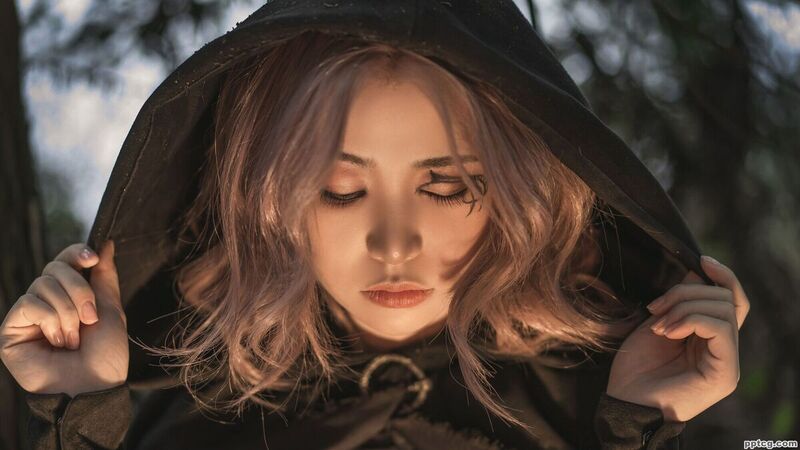 爆机少女喵小吉 艾尔登法环 梅琳娜 COS写真图集-皮皮兔动漫