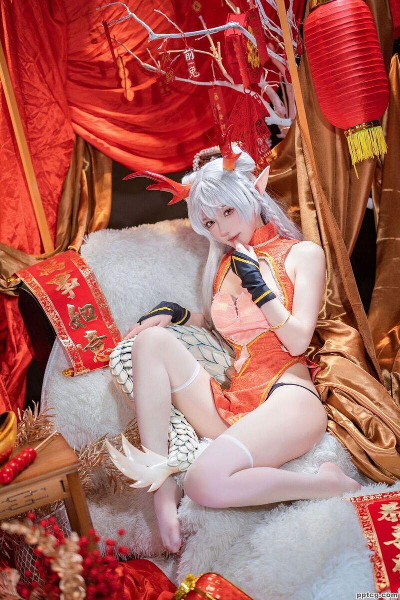 阿包也是兔娘 新春贺图 龙妹
