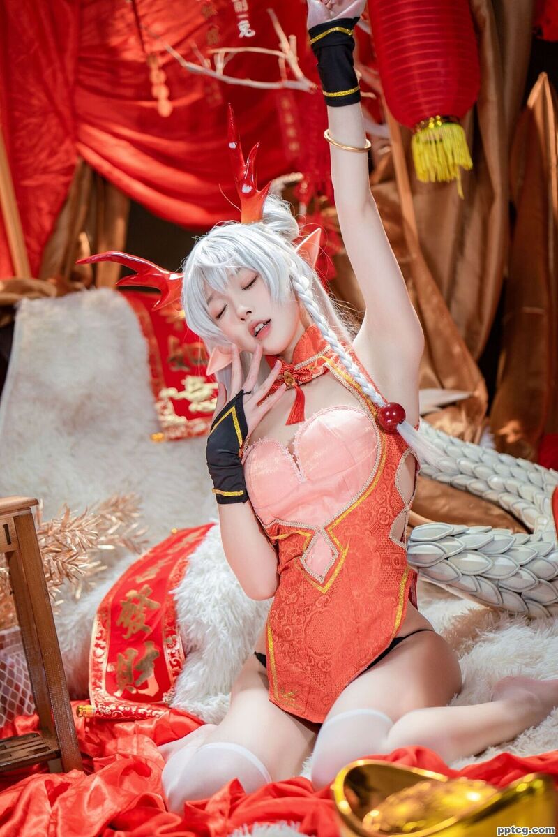 阿包也是兔娘 新春贺图 龙妹